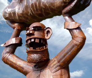 Der Riese von Ulsnis.