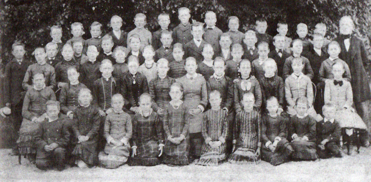 Schule Ulsnis circa 1880