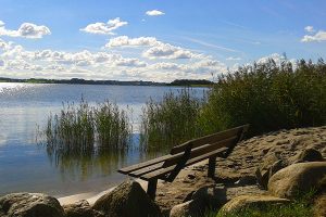 Der Strand in Gunneby