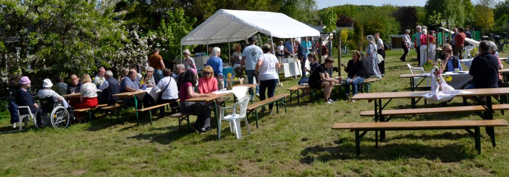 Apfelblütenfest Ulsnis-Süderfeld am 14. Mai 2023. Foto: Frank Walensky-Schweppe