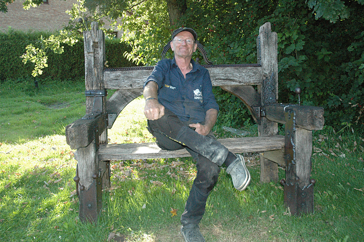 Ranovierung der alten Bank