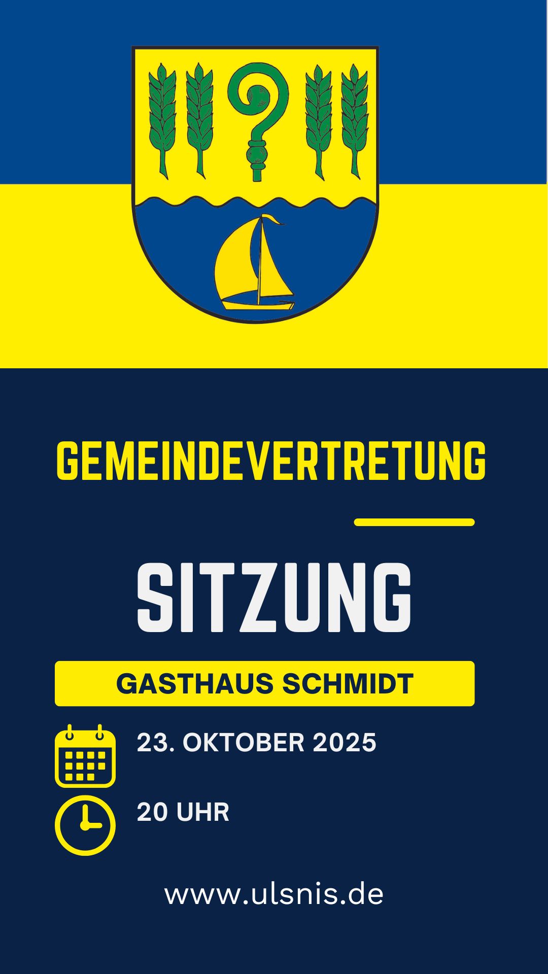 Sitzung der Gemeindevertretung