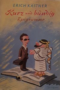 Lesung 2026 Buchcover Erich Kästner Kurz und Bündig.