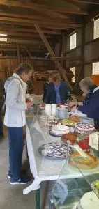 Museumstag 2026 Foto: Goedecke Kuchenbuffet mit Blick auf die Torten.